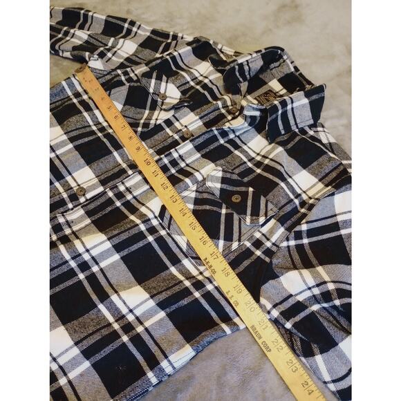 Mens Jachs MFG Heritage Flannel Button down shirt Size M NWOT - Picture 7 of 8